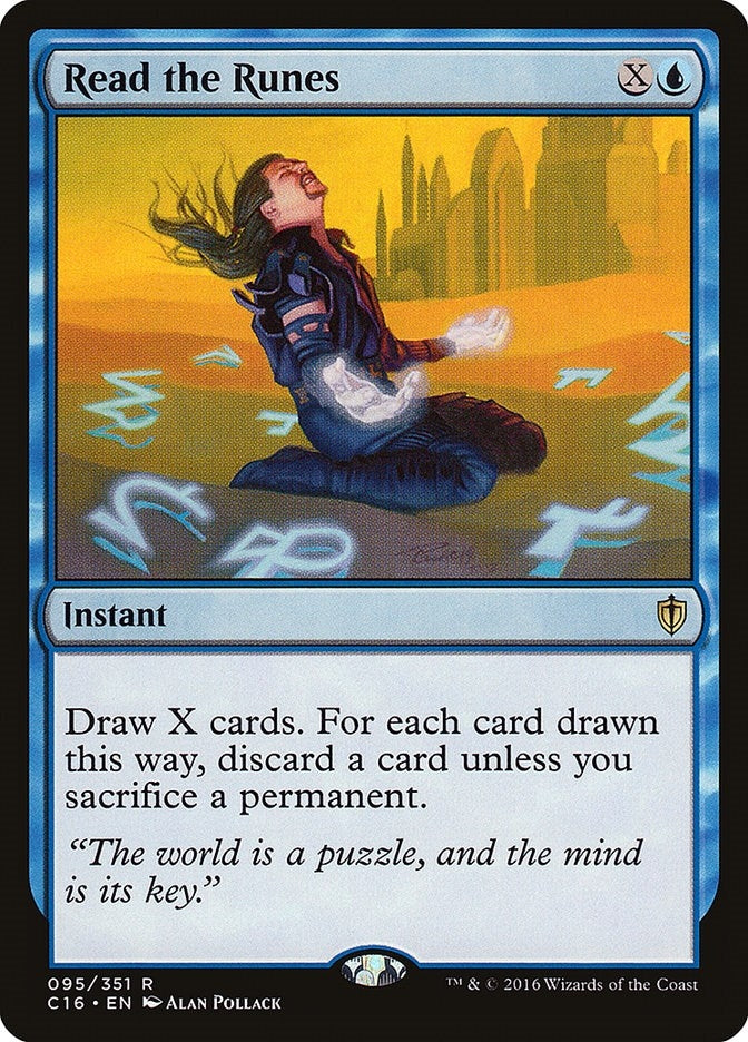 Image for Read the Runes (95) [Commander 2016] - Magic: The Gathering