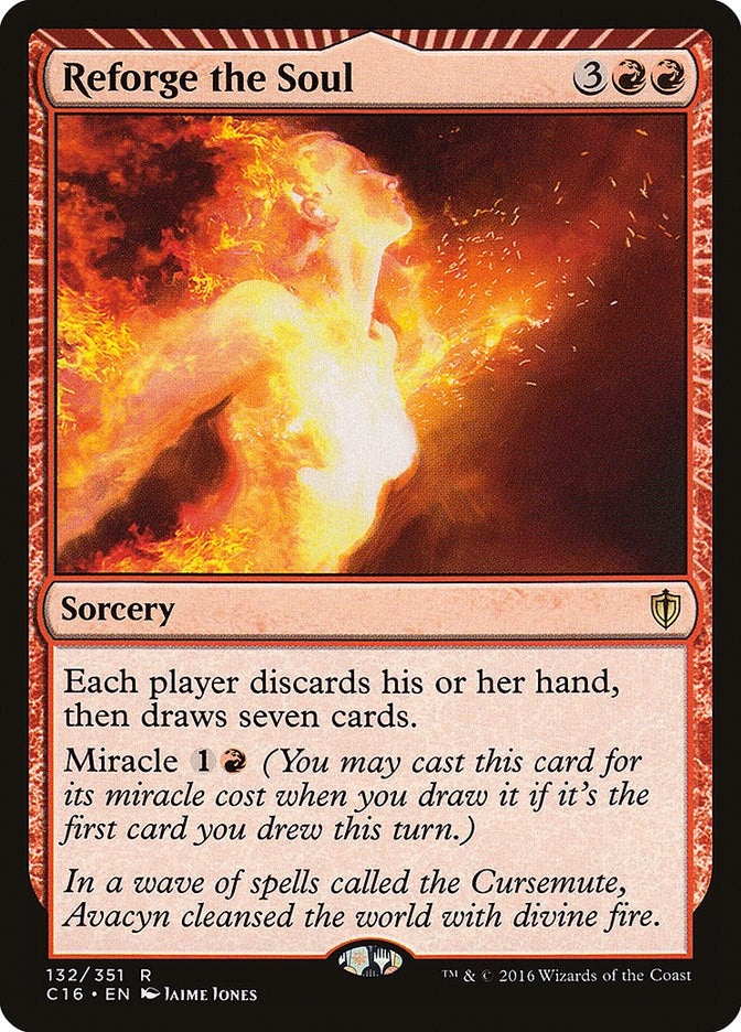 Image for Reforge the Soul (132) [Commander 2016] - Magic: The Gathering
