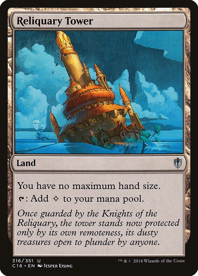 Image for Reliquary Tower (316) [Commander 2016] - Magic: The Gathering