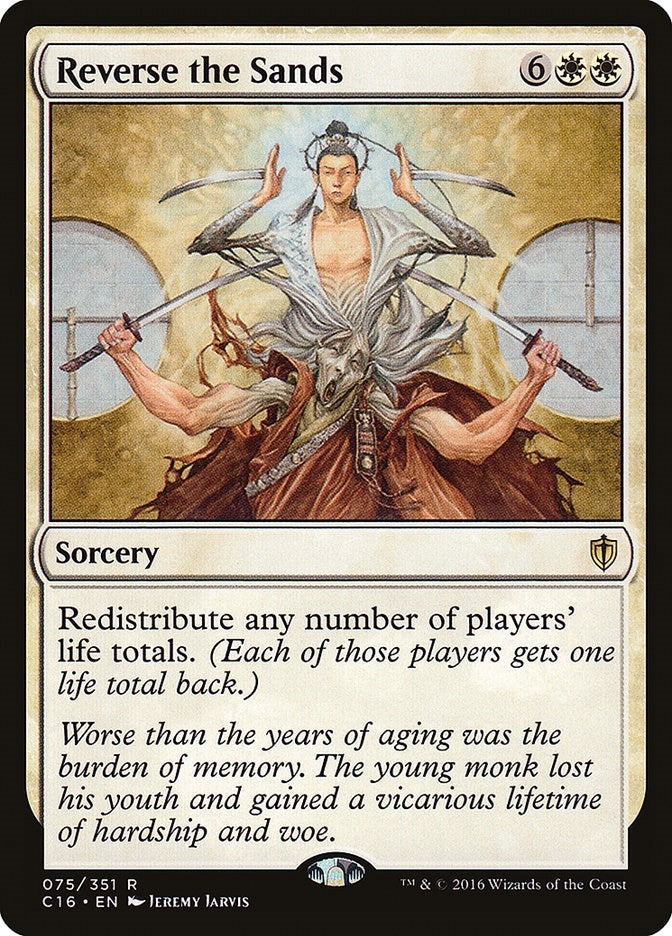 Image for Reverse the Sands (75) [Commander 2016] - Magic: The Gathering