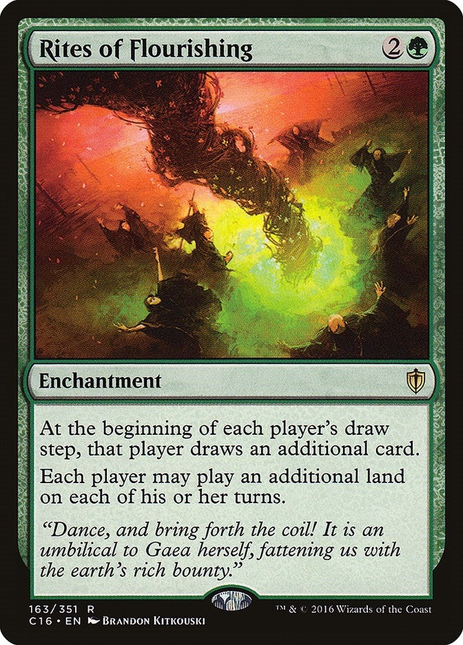 Image for Rites of Flourishing (163) [Commander 2016] - Magic: The Gathering