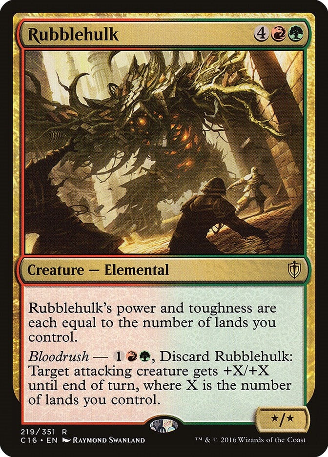 Image for Rubblehulk (219) [Commander 2016] - Magic: The Gathering