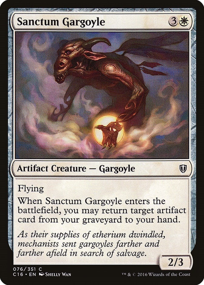 Image for Sanctum Gargoyle (76) [Commander 2016] - Magic: The Gathering