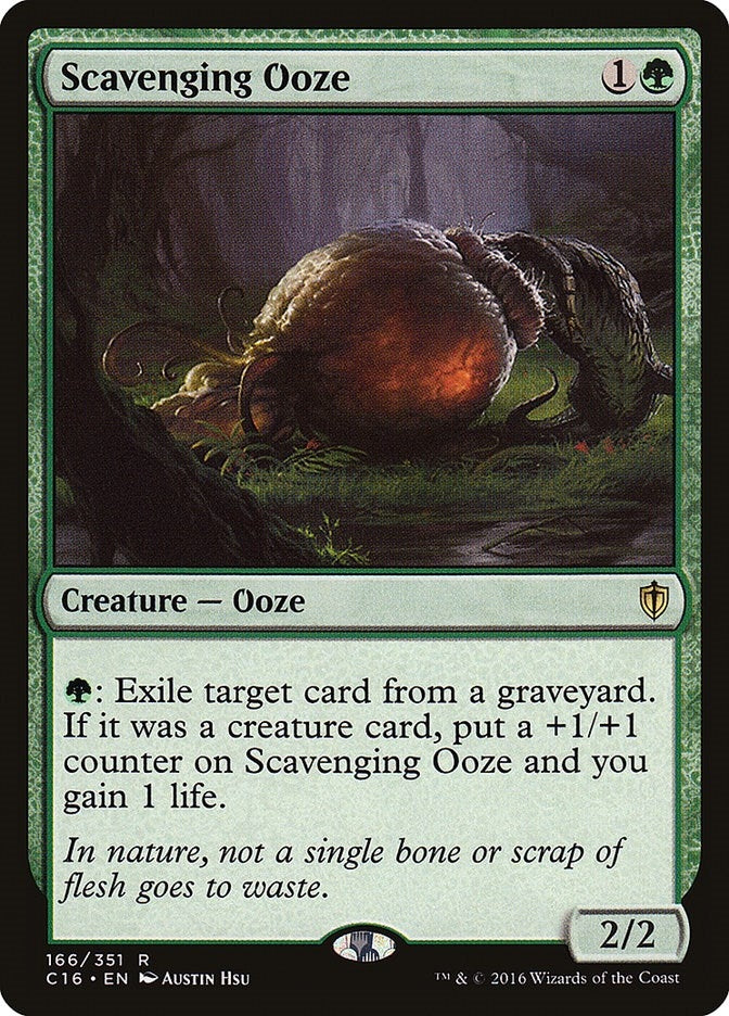 Image for Scavenging Ooze (166) [Commander 2016] - Magic: The Gathering