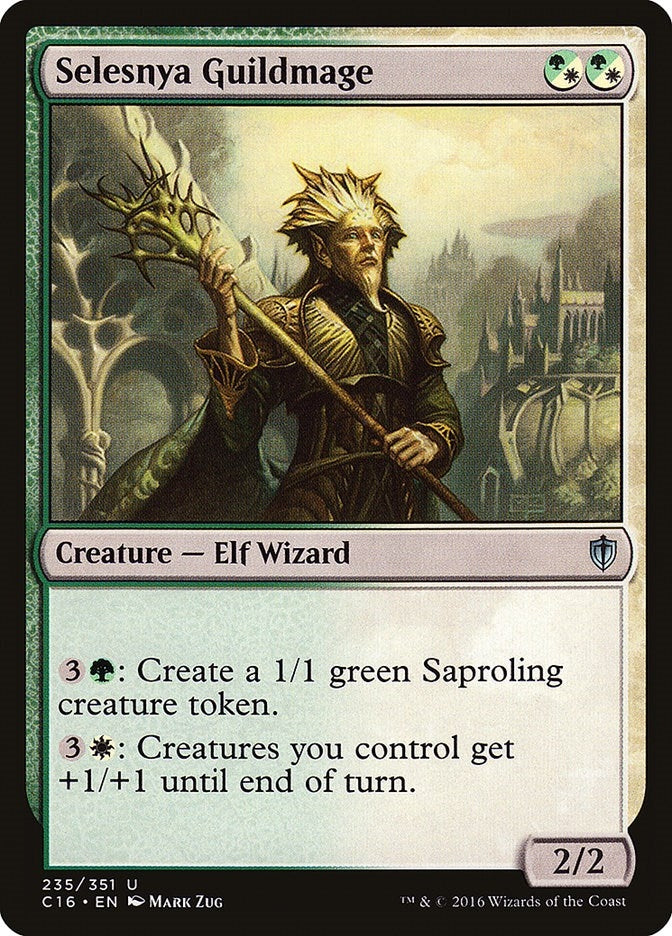 Image for Selesnya Guildmage (235) [Commander 2016] - Magic: The Gathering