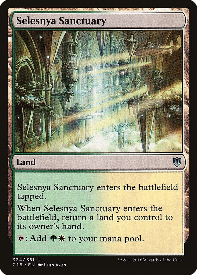Image for Selesnya Sanctuary (324) [Commander 2016] - Magic: The Gathering