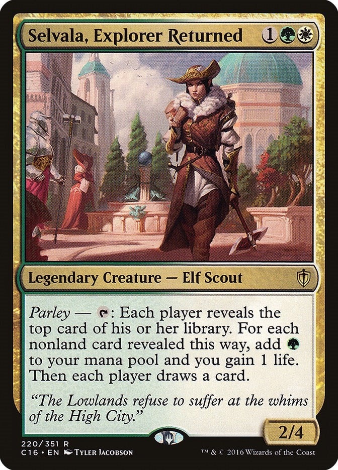 Image for Selvala, Explorer Returned (220) [Commander 2016] - Magic: The Gathering