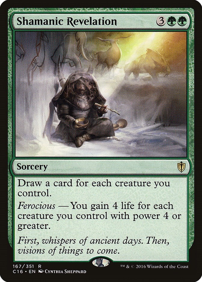 Image for Shamanic Revelation (167) [Commander 2016] - Magic: The Gathering