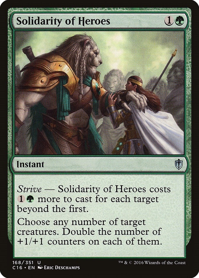 Image for Solidarity of Heroes (168) [Commander 2016] - Magic: The Gathering
