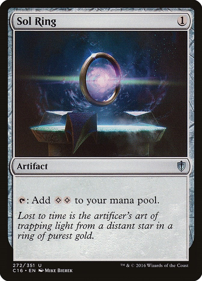 Image for Sol Ring (272) [Commander 2016] - Magic: The Gathering