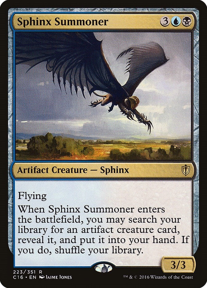 Image for Sphinx Summoner (223) [Commander 2016] - Magic: The Gathering