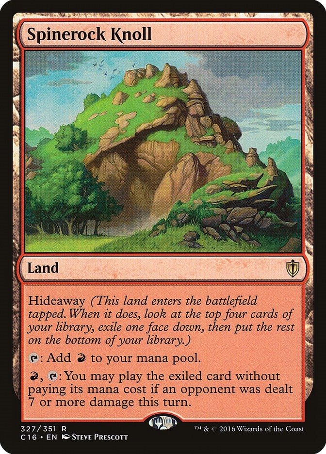 Image for Spinerock Knoll (327) [Commander 2016] - Magic: The Gathering