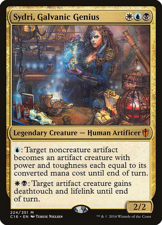 Image for Sydri, Galvanic Genius (224) [Commander 2016] - Magic: The Gathering