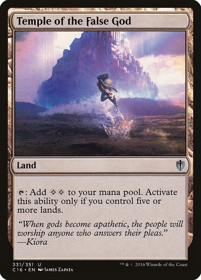 Image for Temple of the False God (331) [Commander 2016] - Magic: The Gathering
