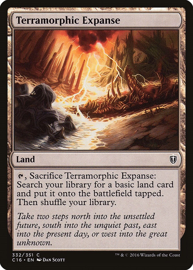 Image for Terramorphic Expanse (332) [Commander 2016] - Magic: The Gathering