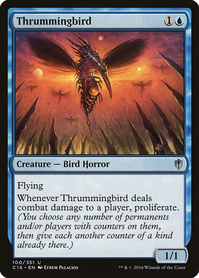 Image for Thrummingbird (100) [Commander 2016] - Magic: The Gathering