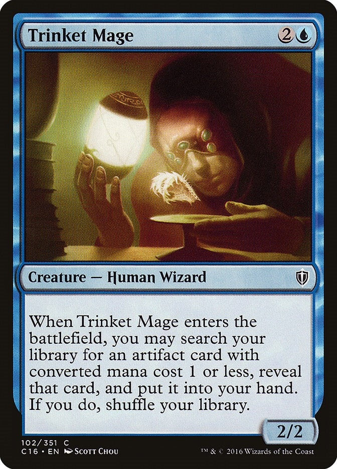 Image for Trinket Mage (102) [Commander 2016] - Magic: The Gathering