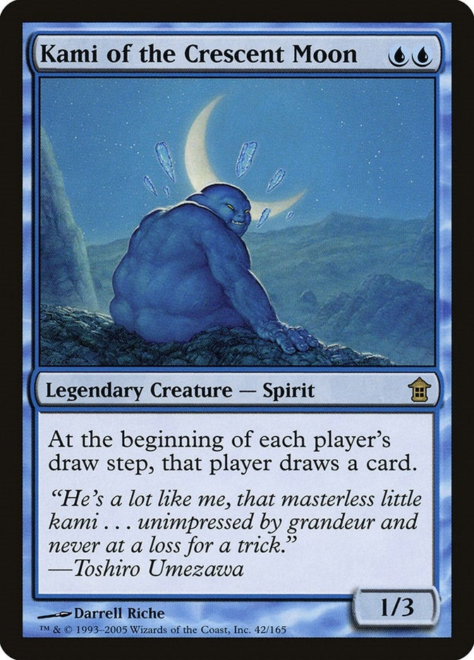 Image for Kami of the Crescent Moon (42) [Saviors of Kamigawa] - Magic: The Gathering