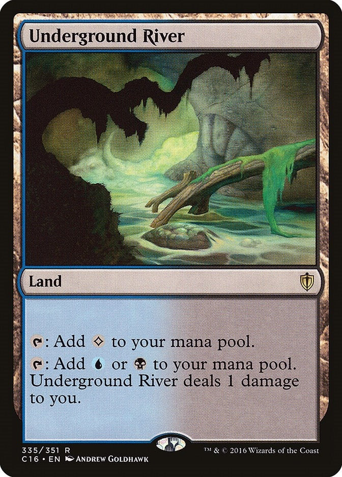Image for Underground River (335) [Commander 2016] - Magic: The Gathering