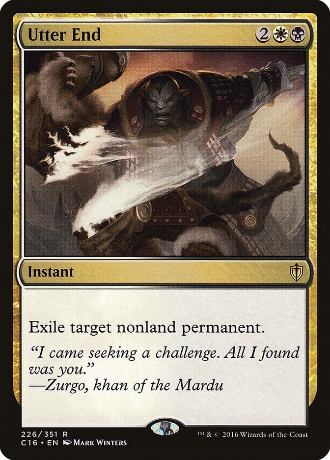 Image for Utter End (226) [Commander 2016] - Magic: The Gathering