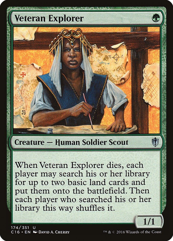 Image for Veteran Explorer (174) [Commander 2016] - Magic: The Gathering