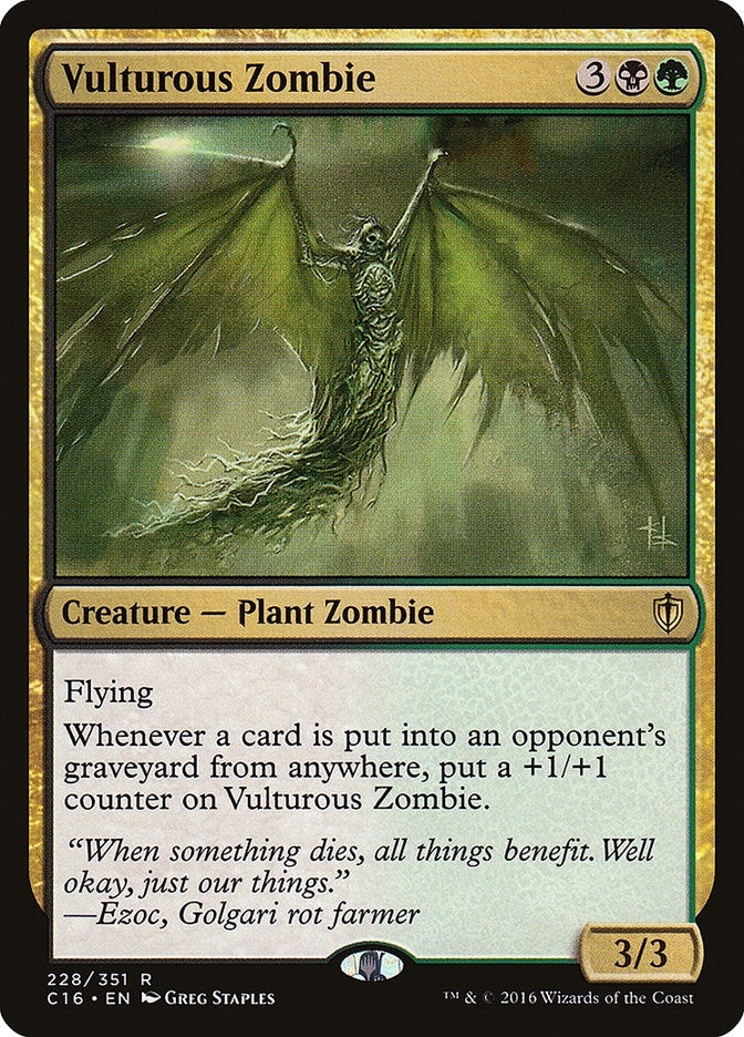 Image for Vulturous Zombie (228) [Commander 2016] - Magic: The Gathering