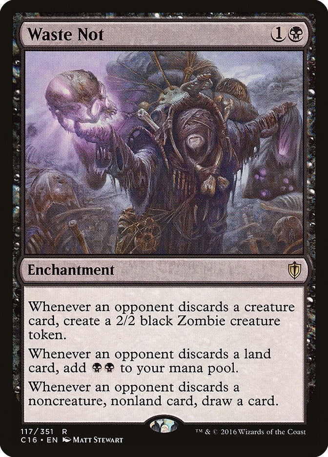 Image for Waste Not (117) [Commander 2016] - Magic: The Gathering