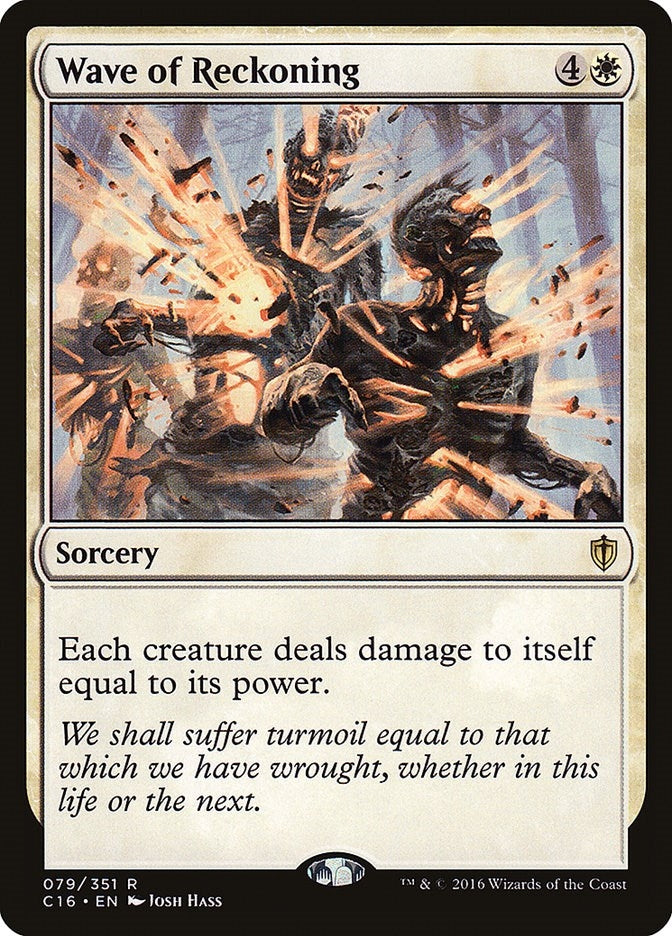 Image for Wave of Reckoning (79) [Commander 2016] - Magic: The Gathering