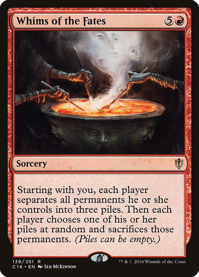 Image for Whims of the Fates (139) [Commander 2016] - Magic: The Gathering