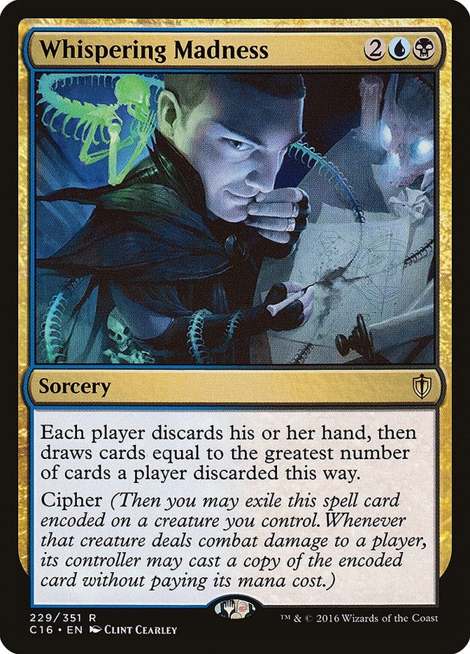 Image for Whispering Madness (229) [Commander 2016] - Magic: The Gathering