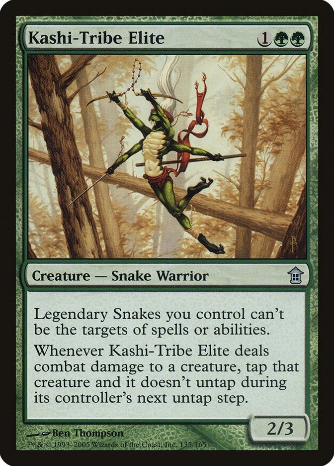 Image for Kashi-Tribe Elite (135) [Saviors of Kamigawa] - Magic: The Gathering