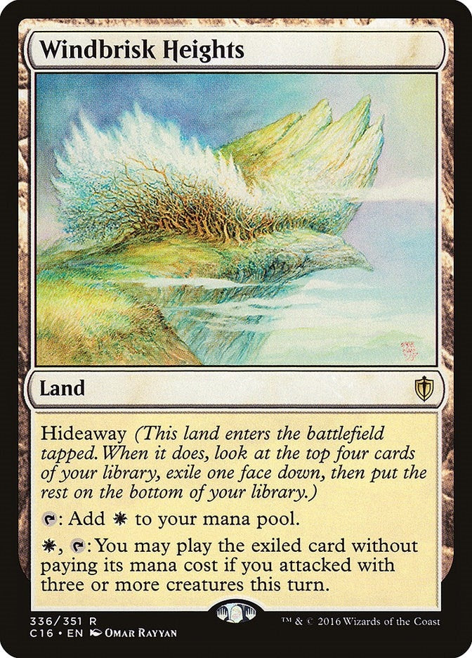 Image for Windbrisk Heights (336) [Commander 2016] - Magic: The Gathering