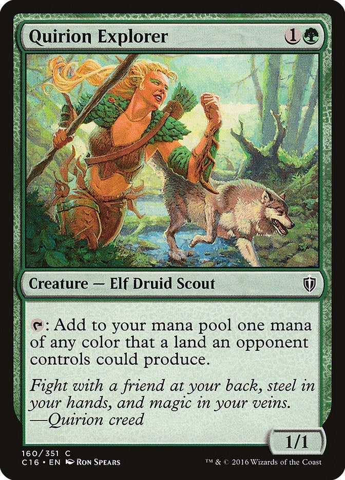 Image for Quirion Explorer (160) [Commander 2016] - Magic: The Gathering