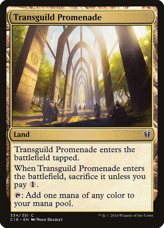 Image for Transguild Promenade (334) [Commander 2016] - Magic: The Gathering
