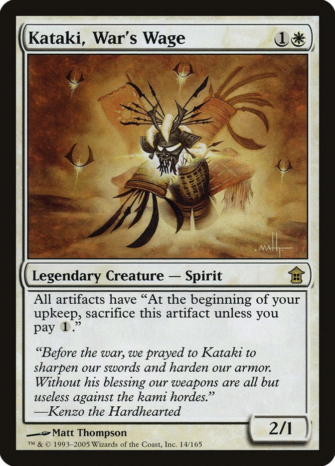 Image for Kataki, War's Wage (14) [Saviors of Kamigawa] - Magic: The Gathering