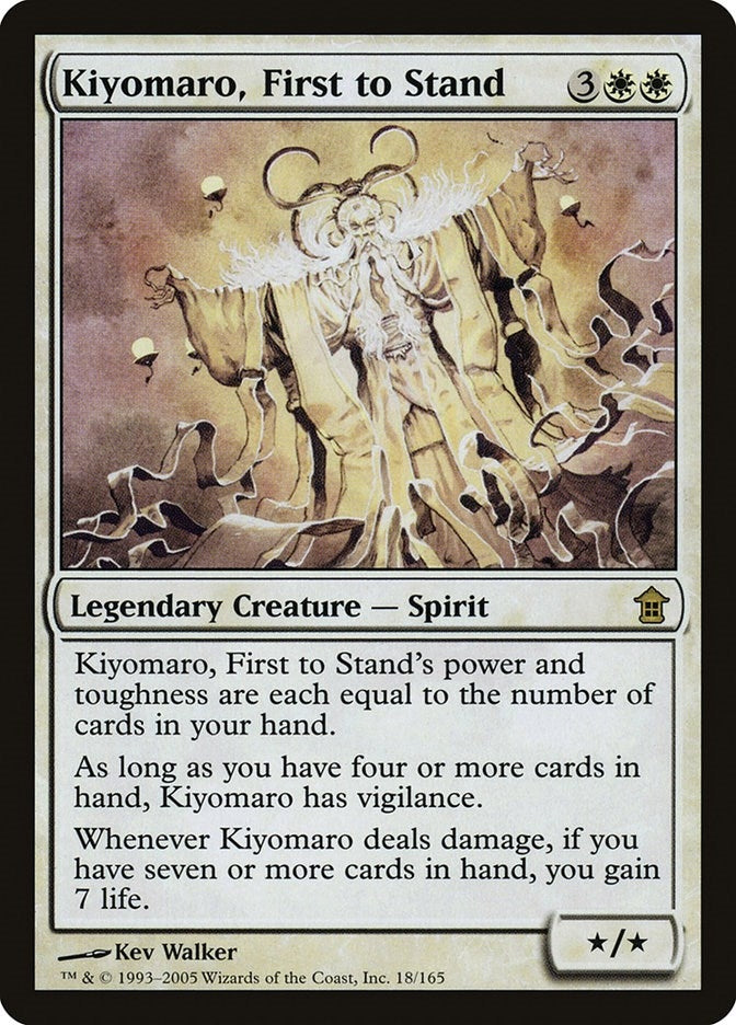 Image for Kiyomaro, First to Stand (18) [Saviors of Kamigawa] - Magic: The Gathering