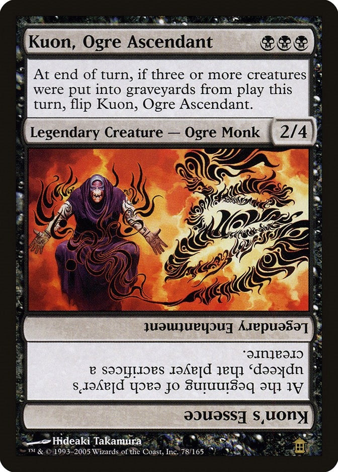 Image for Kuon, Ogre Ascendant (78) [Saviors of Kamigawa] - Magic: The Gathering