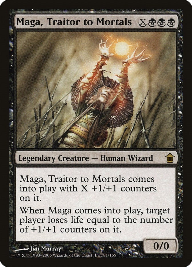 Image for Maga, Traitor to Mortals (81) [Saviors of Kamigawa] - Magic: The Gathering