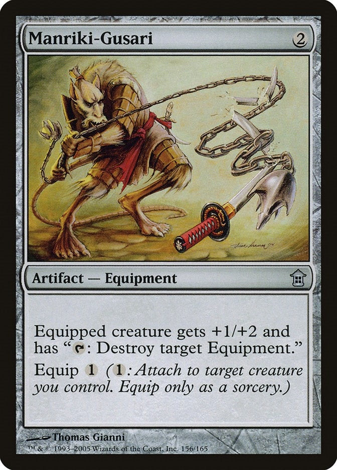 Image for Manriki-Gusari (156) [Saviors of Kamigawa] - Magic: The Gathering