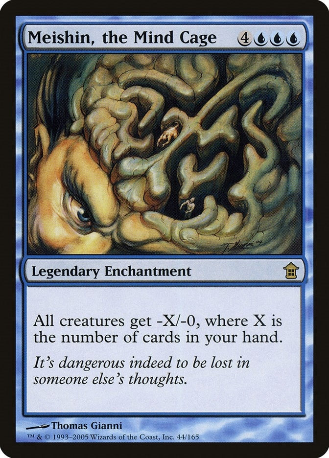 Image for Meishin, the Mind Cage (44) [Saviors of Kamigawa] - Magic: The Gathering