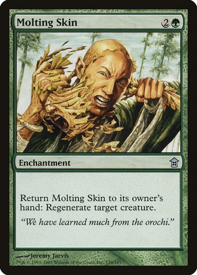 Image for Molting Skin (138) [Saviors of Kamigawa] - Magic: The Gathering