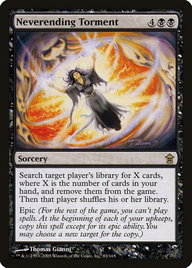 Image for Neverending Torment (83) [Saviors of Kamigawa] - Magic: The Gathering