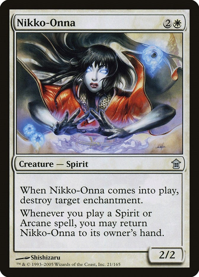 Image for Nikko-Onna (21) [Saviors of Kamigawa] - Magic: The Gathering