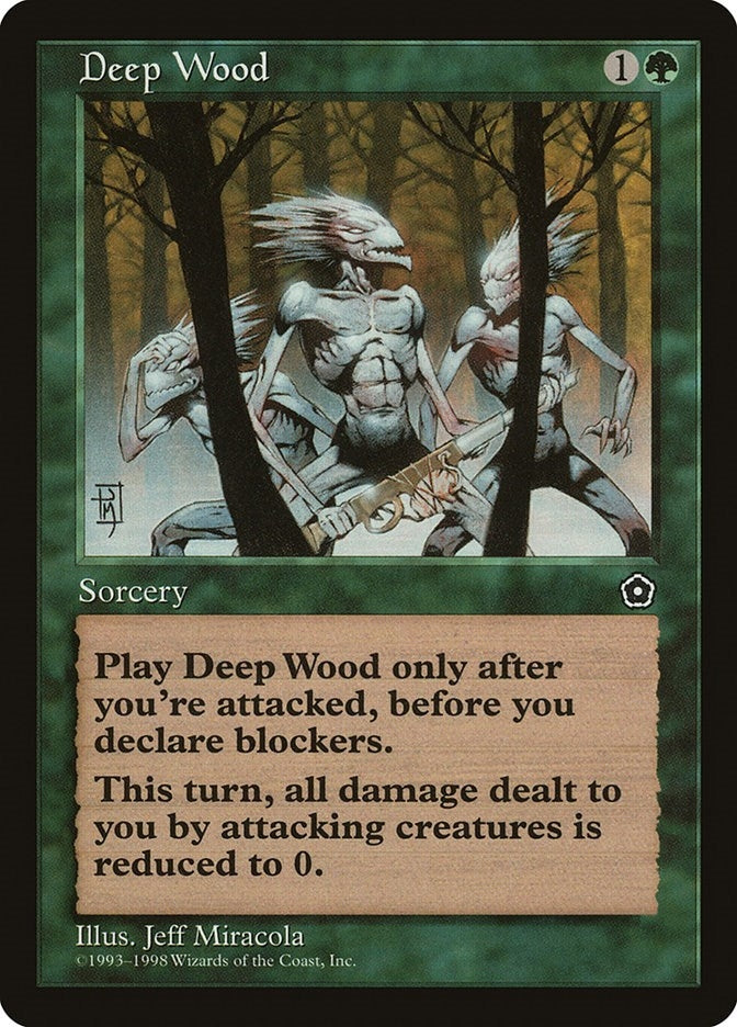 Image for Deep Wood [Portal Second Age] - Magic: The Gathering