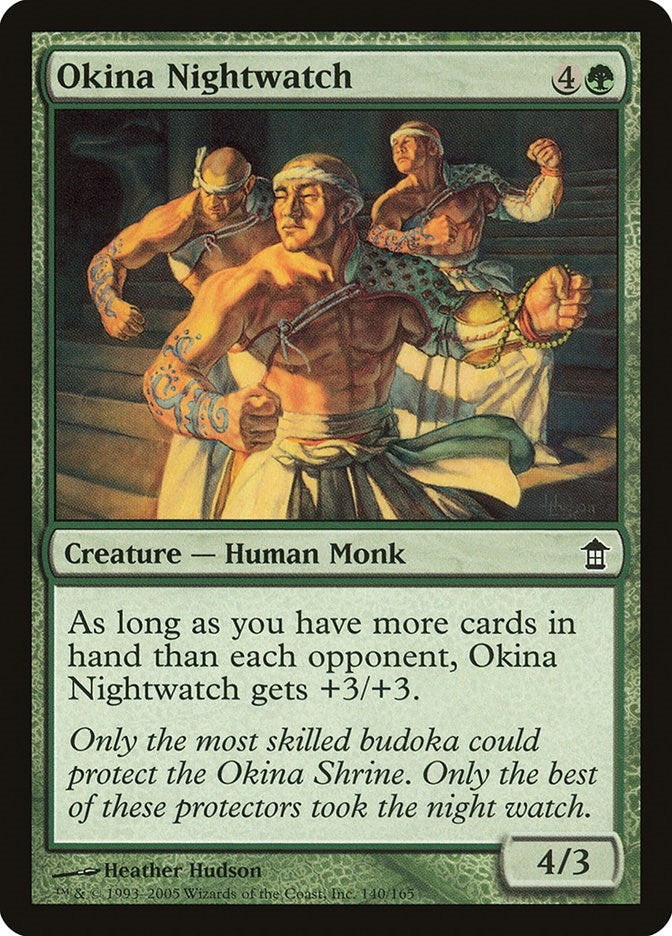 Image for Okina Nightwatch (140) [Saviors of Kamigawa] - Magic: The Gathering