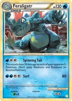 Image for Feraligatr - 20/123 (Cosmos Holo) (020/123) [Deck Exclusives] - Pokemon