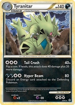 Image for Tyranitar - 26/95 (HGSS Unleashed) (026/095) [Deck Exclusives] - Pokemon