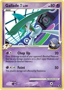 Image for Gallade E4 - 20/111 (DPPt Rising Rivals) (020/111) [Deck Exclusives] - Pokemon