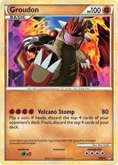 Image for Groudon - 6/95 (Call of Legends) (006/095) [Deck Exclusives] - Pokemon