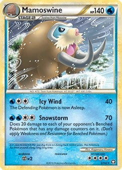 Image for Mamoswine (005/102) [Deck Exclusives] - Pokemon